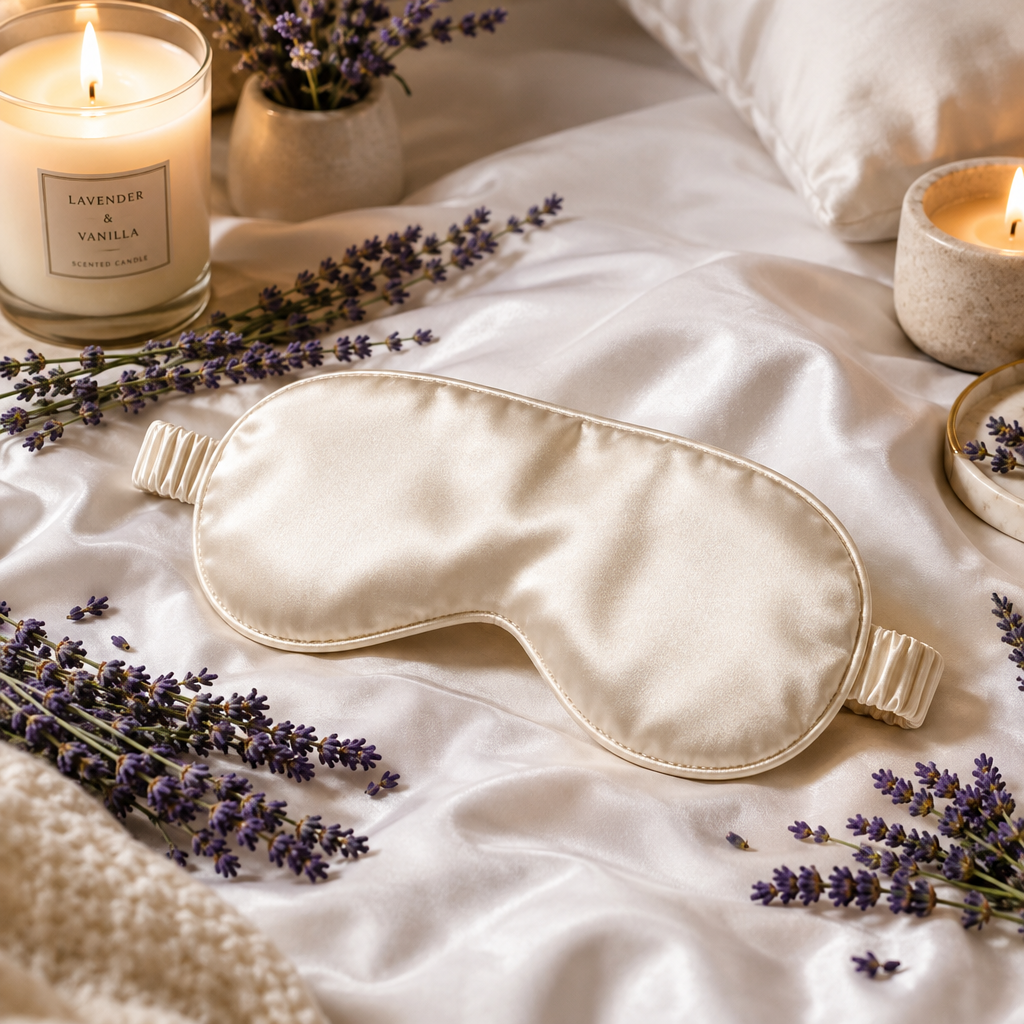 Masque sur satin